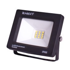 Прожектор LED 10W 220V 800lm 6000K IP65 90x28x70mm [l0790001] E.NEXT e.LED.flood.stand.10.6000