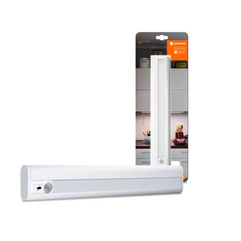 Світильник 2.90W 9V 174lm 4000K 6x1.5AA 314x18x48mm [4058075226883] Ledvance LINEAR LED MOBILE на батарейках