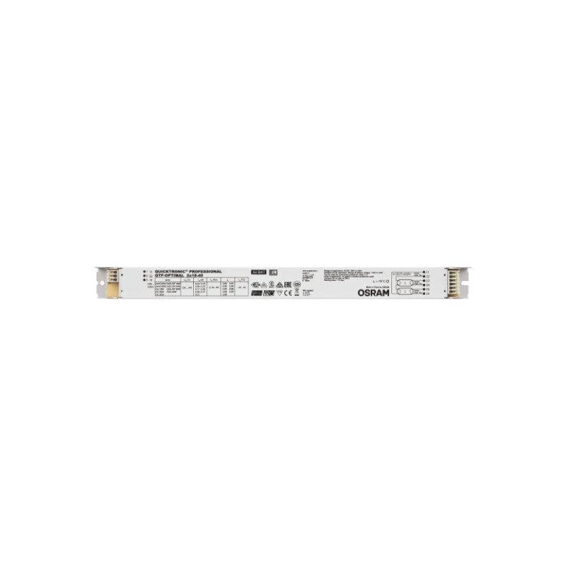 2x18-40 ЕПРА для люмінесцентних ламп 220-240V IP20 [4008321873767] QTP-OPTIMAL Osram