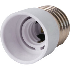 Переходник Е27-E14 пластик белый [s9100021] E.NEXT e.lamp adapter.Е27/Е14.white