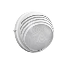 Светильник 100W 230V E27 IP54 круглый 241х105мм белый [LNPP0-1107-1-100-K01] НПП1107 УЕК