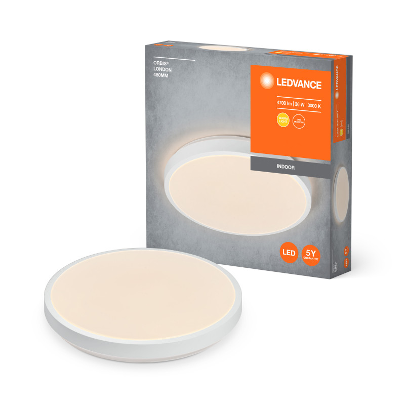 LED Светильник накладной 36W 220V 2500-4700lm 3000K 95х480mm [4058075829220] LEDVANCE ORBIS LONDON