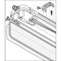 Светильник LED линейный 220V 2xG13 675x95x70mm IP65 [4099854118074] Ledvance DP Housing