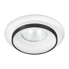 Светильник точечный 30W 230V GU10 92x40mm белый/черный [4262380667112] LH-GU10(W/B)N1 EUROLAMP