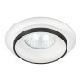 Светильник точечный 30W 230V GU10 92x40mm белый/черный [4262380667112] LH-GU10(W/B)N1 EUROLAMP