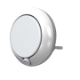 Ночник 0.30W 220V 3lm 3000K 71х60mm [4058075266827] Ledvance LUNETTA Round с датчиком освещенности в розетку
