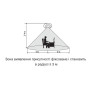 Датчик присутствия 2000Вт 360° дальность 3м микроволновой IP20 навесной черный [A0220010046] ДР-700BR АСКО