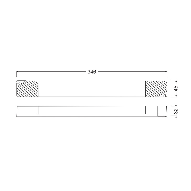 Блок живлення 250W 220-240V вихідна 24V для LED стрічок IP20 [4099854685958] Ledvance DR P