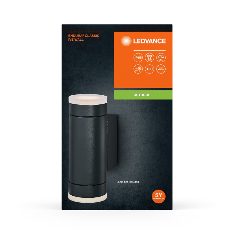 Светильник 220V GU10 IP65 65x176х100mm [4099854183065] ENDURA CLASSIC LEDVANCE
