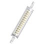 Лампа світлодіодна 12W 220V 1521lm 2700K R7s 20х118mm кукурудза [4058075432734] LEDVANCE LED SLIM LINE R7S