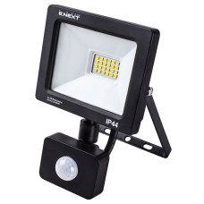 Прожектор LED 20W 220V 1600lm 6000K IP44 118x48x155mm с датчиком движения [l0790011] E.NEXT e.LED.flood.stand.sensor.20.6000