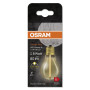 Лампа світлодіодна 1.8W 220V 80lm 2700K E27 60x105mm філаментна [4099854049996] OSRAM Vintage 1906 LED CLASSIC A