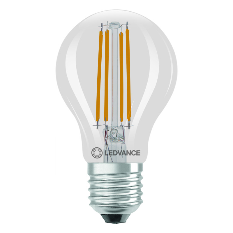 Лампа LED филаментная 7.2W 230V 806lm 2700K E27 60x105mm DIM груша [4099854065071] LEDVANCE LED CL A60