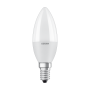 Лампа LED 7.5W 220V 806lm 2700K E14 39x115mm свечка [4058075428546] LED STAR CLASSIC B OSRAM