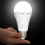 Лампа LED с аккумулятором 9W 220V 830lm 6400K E27 1200mA/h 60х122mm [000059314] CT-4229 Евросвет