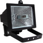 Прожектор галогенний 150W 220V R7s IP54 140x100x110mm чорний [l003002] E.NEXT e.halogen.150.black