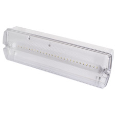LED Светильник аварийный 4,4W 230V 200lm 3часа Li-ion 352x67x110mm IP65 постоянный [l0660044] E.NEXT e.emerg.500L.led.Li.3h.IP65