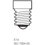 300°C Лампа накаливания 15W 220V 85lm 2700K E14 DIM 50x22mm капсула в духовку [4050300003108] OSRAM SPC.T OVEN