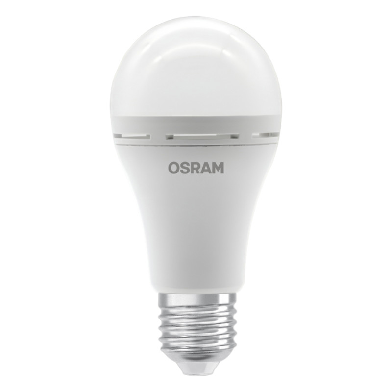 Лампа LED с аккумулятором 8W 230V 806lm 4000K E27 1800mA/h 60х122mm [4099854190131] Osram LED RECHARGEABLE