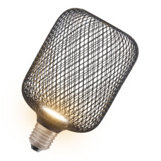 Лампа светодиодная 3.5W 220V 300lm 2700K E27 100x162mm плоская [4058075840140] OSRAM LED FLAT SQ100 BLACK