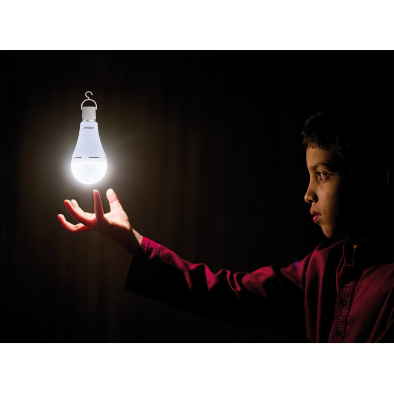 Лампа LED с аккумулятором 8W 230V 806lm 4000K E27 1800mA/h 60х122mm [4099854190131] Osram LED RECHARGEABLE