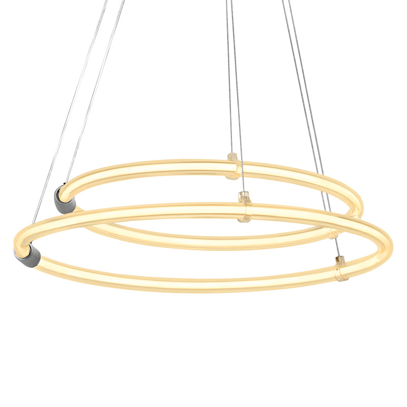LED Светильник подвесной 21W 220V 2400lm 3000K 498x800mm DIM [4058075842083] Ledvance DECOR AURA 2XPEND