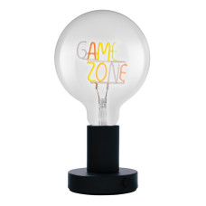 Настільна лампа 1,2W 230V 80lm 12000K E27 125x231mm Game Zone [4058075853126] Vintage 1906 Letter Table Osram