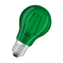 Лампа светодиодная 2,5W 230V 45lm 7500K E27 60x105mm груша [4058075433984] Osram Star Classic Green