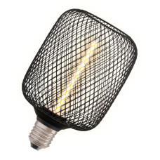 Лампа светодиодная винтажная 3.5W 220V 110lm 1800K E27 DIM 100x162mm филаментная [4058075840263] OSRAM LED DECO SQ100 BLACK