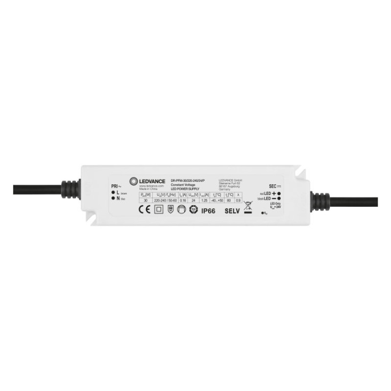 LED драйвер 10x1 30W 220-240V вихідна 24V 1250mA IP66 [4058075239890] DR PC-PFM Osram