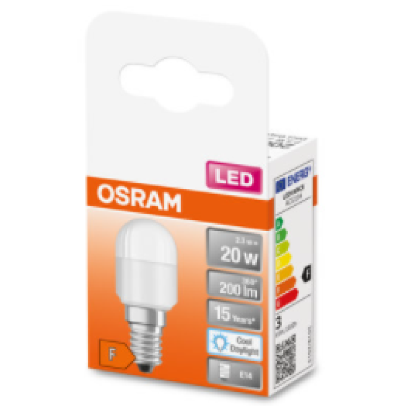 Лампа светодиодная 2.3W 220V 200lm 6500К E14 25х58mm капсула [4058075432789] OSRAM LED SPECIAL T26