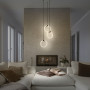 LED Светильник подвесной 20W 230V 2400lm 3000-6500K IP20 300x190x1210mm [4058075838642] Ledvance Décor Circle