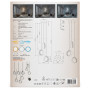 LED Светильник подвесной 20W 230V 2400lm 3000-6500K IP20 300x190x1210mm [4058075838642] Ledvance Décor Circle