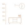 LED Светильник подвесной 8W 230V 370lm 3000K 160x150x1210mm [4099854458989] Osram DECOR CIRCLE 1XPEND PL