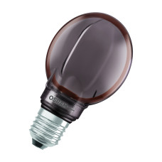 Лампа LED 4W 220V 110lm 1800K E27 DIM 80x120mm филаментная [4058075846142] Osram Vintage 1906 Globe Smoke
