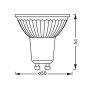 SMART WiFi RGBW Лампа LED 4,7W 230V 350lm 2700-6500K GU10 DIM 50x54mm [4099854462191] PAR16 OSRAM