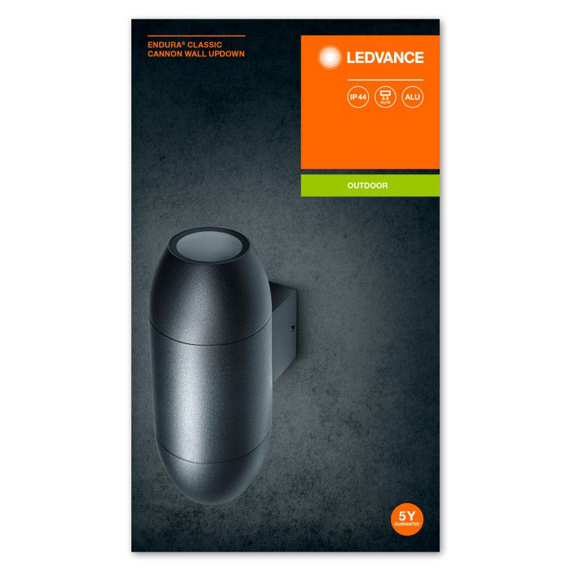 Світильник 220V IP44 180х75mm [4058075554498] Ledvance ENDURA CANNON