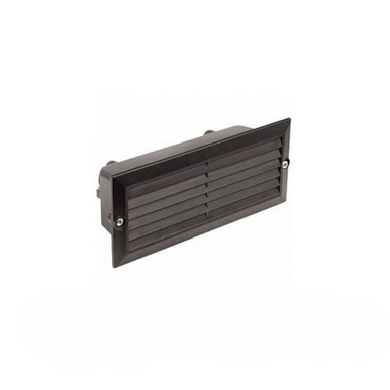 Світильник 60W 230V E27 IP54 прямокутний з решіткою 234х80х100мм чорний [LNPP0-3101-1-060-K02] НПП3101 УЕК