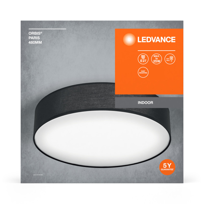 LED Светильник накладной 3хE27 220V 105х480mm [4058075829060] LEDVANCE ORBIS PARIS