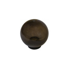 Светильник парковый тип шар Ø350mm 220V E27 IP44 дымчатый призма [l0120066] E.NEXT e.street.light.350.smoke.pr