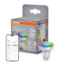 SMART WiFi RGBW Лампа LED 4,7W 230V 350lm 2700-6500K GU10 DIM 50x54mm [4099854462191] PAR16 OSRAM