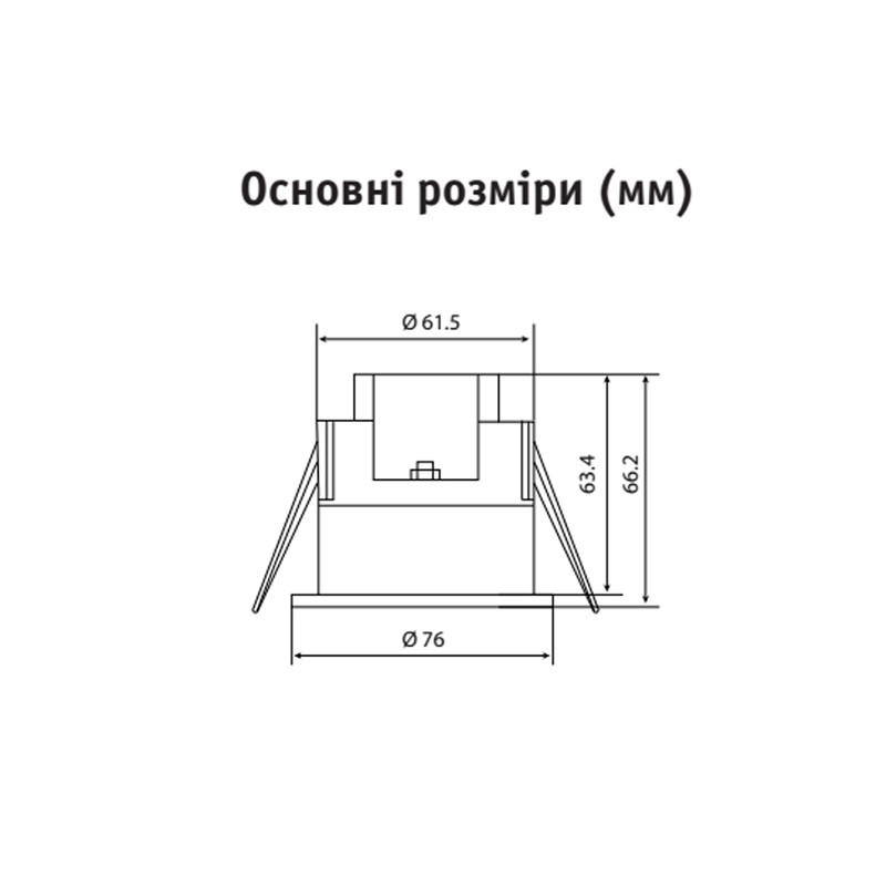 Датчик присутствия 1200Вт 360° дальность 3м микроволновой IP54 встроенный белый [A0220010047] ДР-753BR АСКО