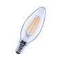 Лампа филаментная 7,5W 230V 1055lm 4000K E14 35x100mm свеча [4099854568220] VALUE CL B75 FIL OSRAM