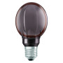 Лампа LED 4W 220V 110lm 1800K E27 DIM 80x120mm филаментная [4058075846142] Osram Vintage 1906 Globe Smoke