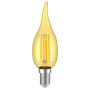 Лампа светодиодная винтажная 5W 220V 2700К E14 35x123mm филаментная [LLF-CB35-5-230-30-E14-CLG] серия 360° УЕК