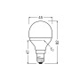 Лампа світлодіодна 6,5W 230V 806lm 3000K E14 45x82mm куля [4058075630390] LED VALUE CL P60 OSRAM