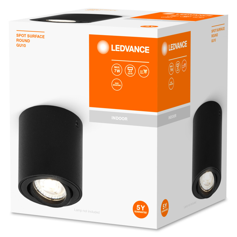 Світильник спотовий світлодіодний SURFACE 220V GU10 [4058075758629] 80х95mm ledvance