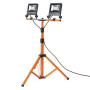 Прожектор LED 2x30W 230V 5400lm 4000K 1750x780x680mm IP65 со штативом [4099854572210] Osram Worklight Tripod
