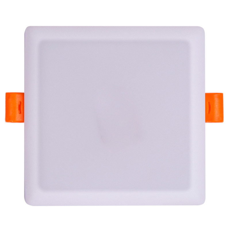 Вбудований LED світильник 10W 230V 900lm 6500K 100x100x20mm IP20 білий [l0862008] E.NEXT e.LED.stand.MP.Square.R.10.6500