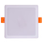 Вбудований LED світильник 10W 230V 900lm 6500K 100x100x20mm IP20 білий [l0862008] E.NEXT e.LED.stand.MP.Square.R.10.6500